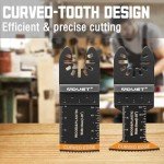 Titanium Multi-Tool Oscillating Saw Blade Set