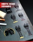 EZARC 7PCS Titanium Oscillating Saw Blade Set