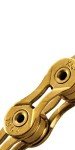 KMC X9 Lightweight Titanium Gold Coat 9-Speed Chain