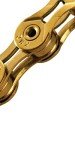 KMC X9 Lightweight Titanium Gold Coat 9-Speed Chain