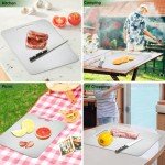 8-in-1 Titanium Cutting Board and Knife Set