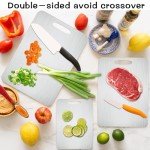 8-in-1 Titanium Cutting Board and Knife Set