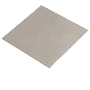 Titanium Plate Sheet - 1.5mm Thick, 200mm Size