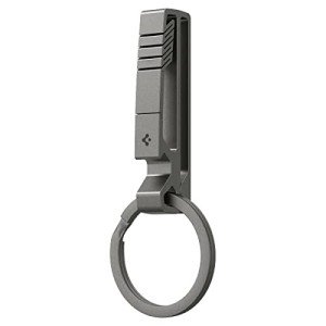 Titanium Belt Loop Keychain Clip - Gunmetal