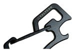 Titanium Carabiner with Built-in Bottle Opener