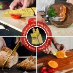 17-Piece Titanium Plated Kitchen Knife Set