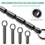 Titanium Keychain Pill Case - Waterproof & Portable