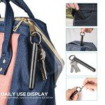 Titanium Keychain Pill Case - Waterproof & Portable