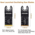 Titanium and Carbide Oscillating Blades for Tools
