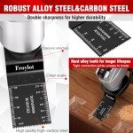 49-Piece Titanium Oscillating Tool Blade Set