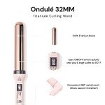 L'ANGE Titanium Curling Wand for Gorgeous Waves