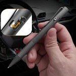 Titanium Gray Ballpoint Pen with Extra Refills