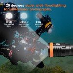 ORCATORCH D910V 5000 Lumens Underwater Video Light