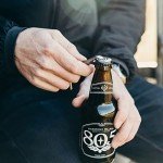 Titanium Wingman: Multi-Function Bottle Opener Keychain