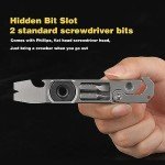 Titanium Pocket Pry Bar and Tool Set