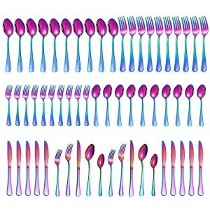 Titanium 60-Piece Cutlery Set for 12