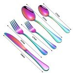 Titanium 60-Piece Cutlery Set for 12