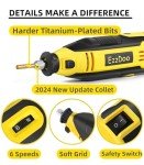 Titanium-Coated Electric Chainsaw Sharpener Kit
