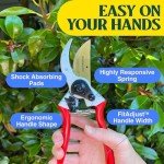 Titanium Bypass Hand Pruner for Garden Use