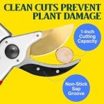 Titanium Bypass Hand Pruner for Garden Use