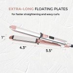 Titanium 2-in-1 Flat Iron for All Hairstyles