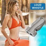 Titanium Emergency Survival Whistle with Necklace