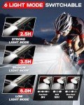 9000 Lumens Rechargeable Titanium Bike Light Set