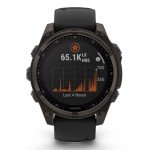Garmin Fenix 8 Solar Sapphire Multisport GPS Watch Bundle