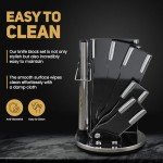 Gold Titanium-Coated 8-Piece Knife Set