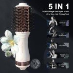 5-in-1 Titanium Travel Hair Dryer Brush