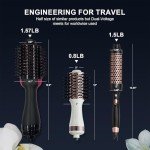 5-in-1 Titanium Travel Hair Dryer Brush