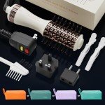 5-in-1 Titanium Travel Hair Dryer Brush