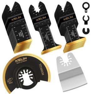 18 PCS Titanium Multi Tool Blade Set
