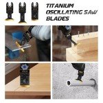 18 PCS Titanium Multi Tool Blade Set