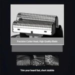 KEMEI Rechargeable Titanium Foil Razor for Men