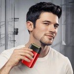 Titanium Triple Blade Electric Shaver for Men