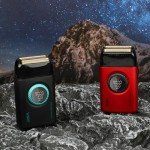 Titanium Triple Blade Electric Shaver for Men