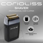Corioliss Men's Electric Beard Shaver with Titanium Foil