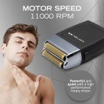 Corioliss Men's Electric Beard Shaver with Titanium Foil