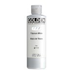 Titanium Fluid Bottle 236ml - White