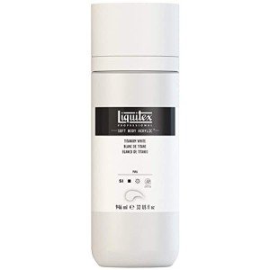 Liquitex Soft Body Acrylic Paint - 946ml White