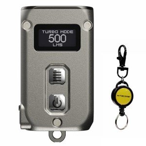 Nitecore TINI 2 Ti Titan Keychain Flashlight 500 Lumens