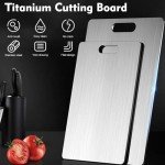 Megecy Double-Sided Titanium Cutting Board