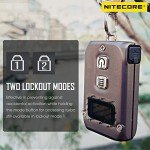 Nitecore TINI 2 Ti Titan Keychain Flashlight 500 Lumens