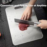 Megecy Double-Sided Titanium Cutting Board