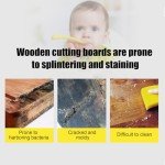 Durable Titanium and Stainless Steel Cutting Board