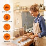 Pure Titanium Cutting Board - Double-Sided & Dishwasher Safe