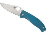 Spyderco Tenacious Blue Titanium Folding Knife