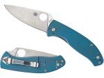 Spyderco Tenacious Blue Titanium Folding Knife