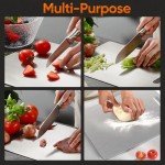 Pure Titanium Cutting Board - Double-Sided & Dishwasher Safe